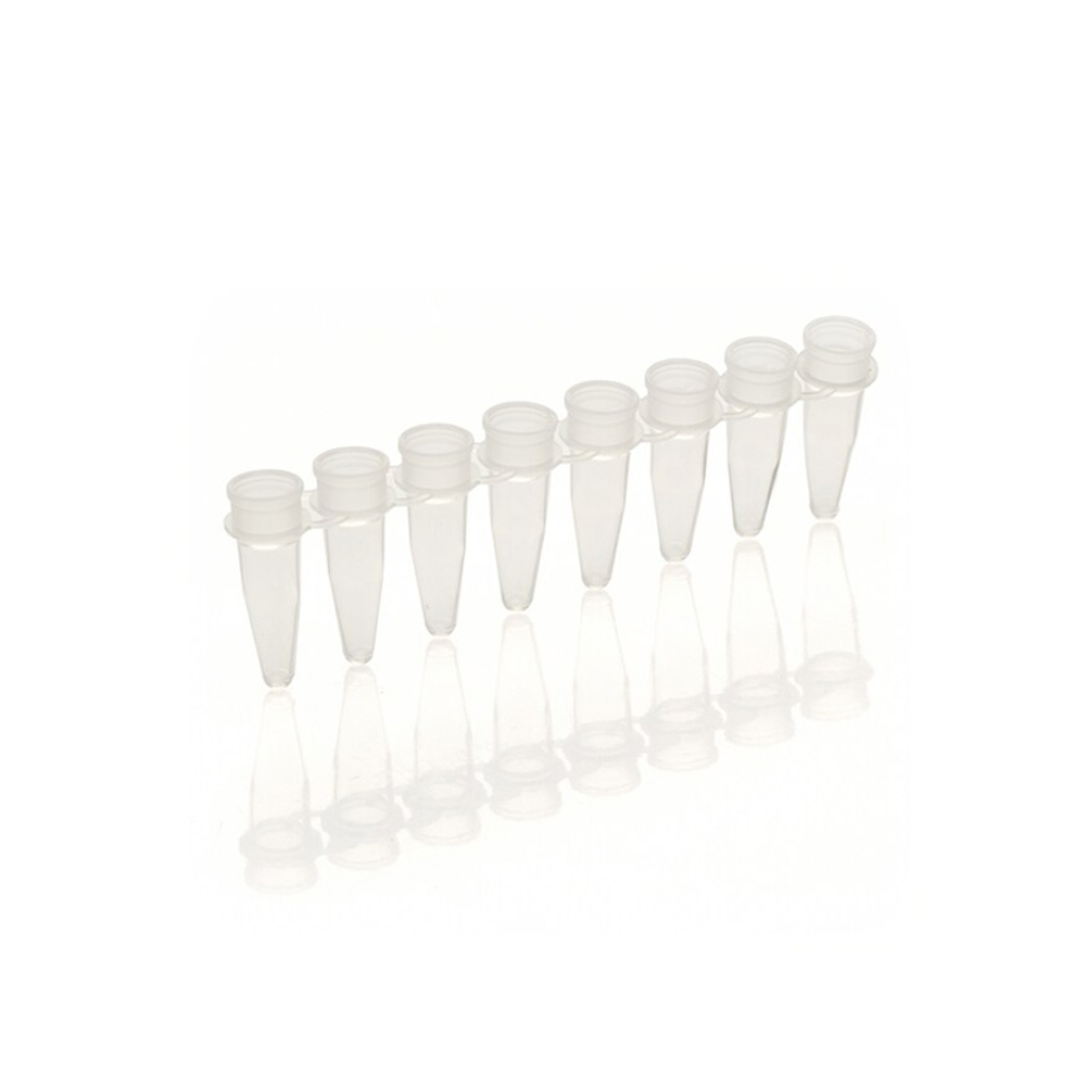Strips of 8 Thermo-Tubes & Flat Caps 