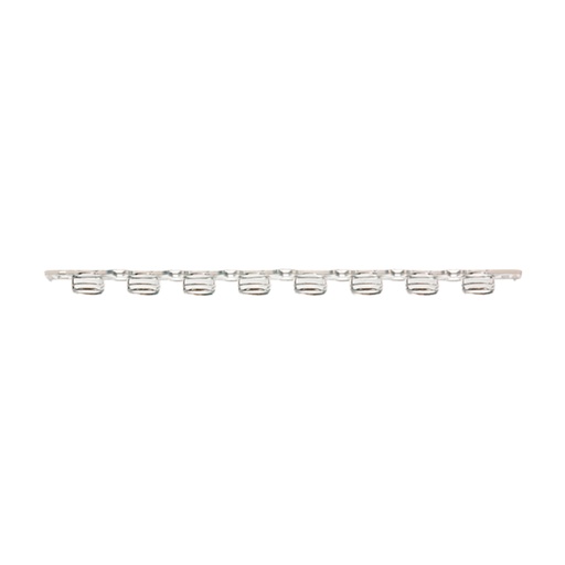 [GEN - WB 1182L] AmpliStar-II 8-Strip 0.2ml PCR Tubes and Optical Flat Caps