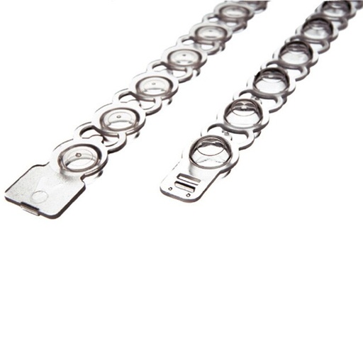 [GEN - AB-0602] Strips of 8 Domed Caps 