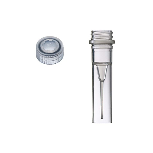[GEN - WB 7215] SafeStore 1.5ml Screw Tube with Cap, Pre-assembled, Graduated, Conical, Sterile