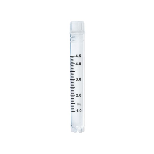 [GEN - WB 7636] SafeStore Cryo Vial 3.6 ml, Internal thread, round base, sterile 