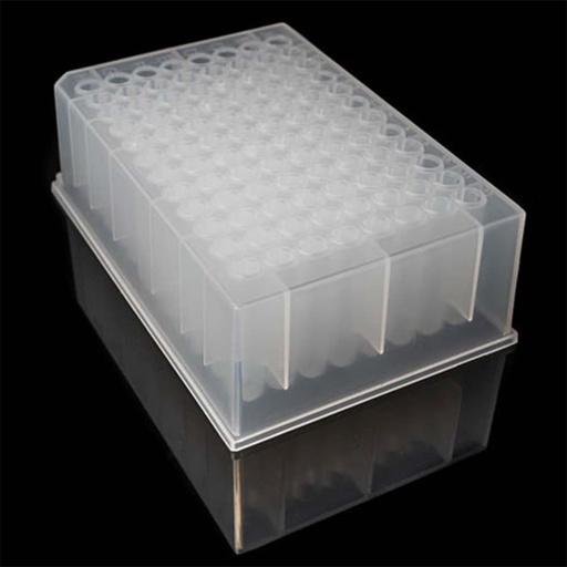[GEN - WB 0787B] SafeStore Deep-well Plate, 1.2 ml, 96 round well, U-bottom 
